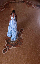 6 of 12 Alyce 61730 Blue White