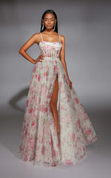 2 of 11 Alyce 61752 Pink/White