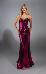 1 of 8 Alyce 61798 Fuchsia/Black