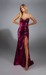 2 of 8 Alyce 61798 Fuchsia/Black