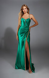 1 of 3 Alyce 61849 Emerald/Gold