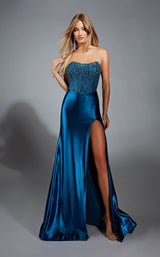2 of 8 Alyce 61879 Mediterranean Blue