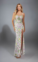 1 of 4 Alyce 61905 Ivory Multi