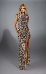 1 of 4 Alyce 61918 Champagne Multi
