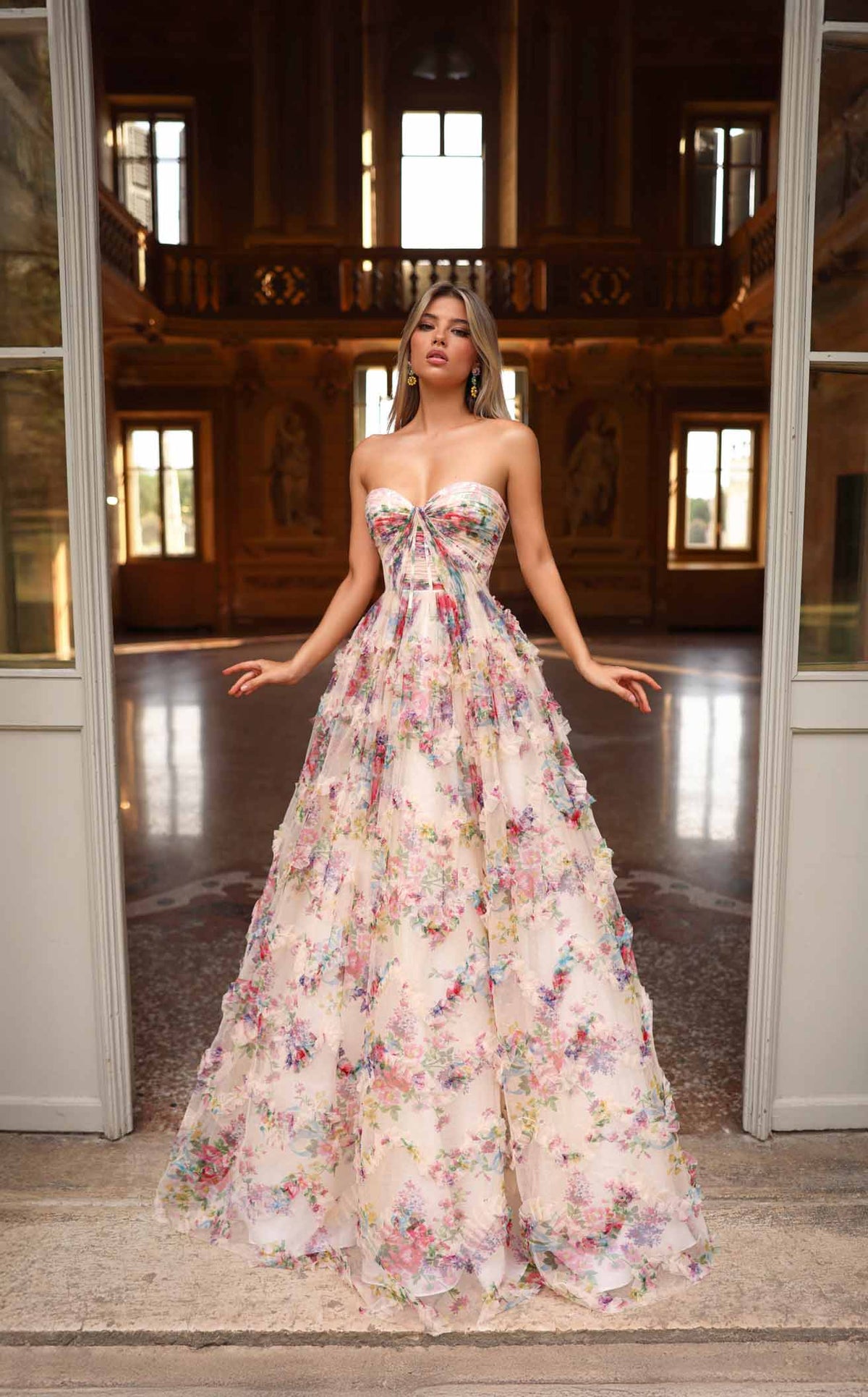 white christmas dresses Alyce 61966 Long Prom Dress– PromGirl