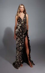 2 of 6 Alyce 61975 Black/Gold