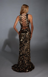6 of 6 Alyce 61975 Black/Gold