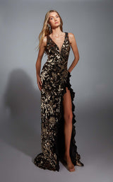 5 of 6 Alyce 61975 Black/Gold