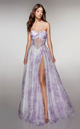 3 of 14 Alyce 61994 Lilac/White