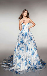 2 of 4 Alyce 62026 Blue White
