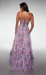 3 of 13 Alyce 62028 Lilac/White