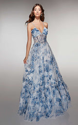 5 of 13 Alyce 62028 Blue White