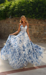 8 of 13 Alyce 62028 Blue White