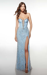 3 of 4 Alyce 62031 Glacier Blue-White