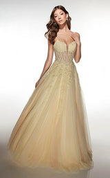 1 of 9 Alyce 62061 Light-Yellow-Pink