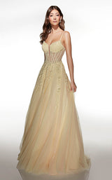 2 of 9 Alyce 62061 Light-Yellow-Pink