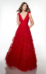 4 of 10 Alyce 62079 Red/Velvet