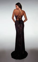 4 of 4 Alyce 62100 Black/Fuchsia