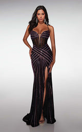 3 of 4 Alyce 62100 Black/Fuchsia