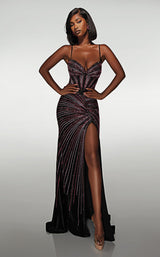1 of 5 Alyce 62117 Black/Fuchsia