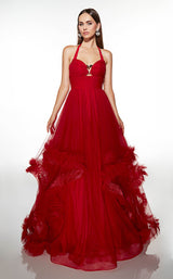 1 of 3 Alyce 62151 Red/Velvet