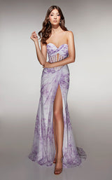 2 of 11 Alyce 62176 Lilac/White