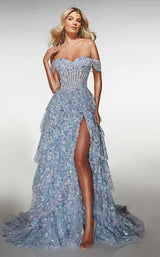 5 of 7 Alyce 62186 Light Purple-Blue
