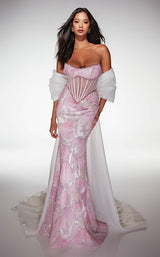 2 of 5 Alyce 62187 Pink/White