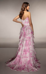 5 of 11 Alyce 62192 Fuchsia/White