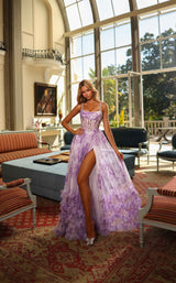4 of 8 Alyce 62202 Lilac/White