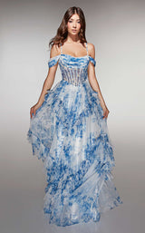 1 of 3 Alyce 62212 Blue White