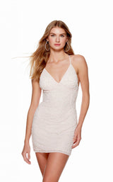 1 of 3 Alyce 84017 Rosewater/Diamond-White