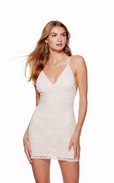2 of 3 Alyce 84017 Rosewater/Diamond-White