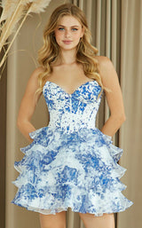1 of 8 Amelia Couture 2069S Blue