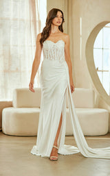 6 of 9 Amelia Couture 2076 White