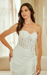2 of 9 Amelia Couture 2076 White