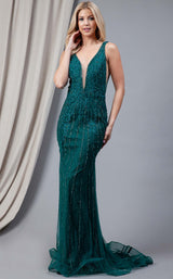 3 of 7 Amelia Couture 2103 Emerald Green