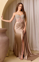 2 of 4 Amelia Couture 2128 Taupe