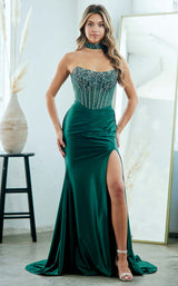 1 of 9 Amelia Couture 2131 Emerald Green