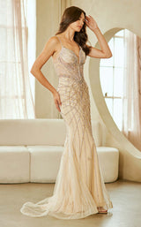 7 of 15 Amelia Couture 2135 Champagne