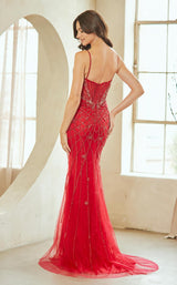 14 of 15 Amelia Couture 2135 Red