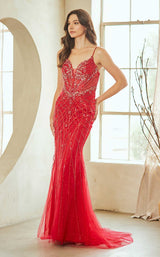 10 of 15 Amelia Couture 2135 Red