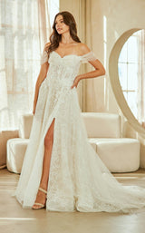 4 of 14 Amelia Couture 2139 White