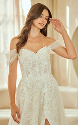 3 of 14 Amelia Couture 2139 White