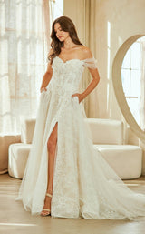 12 of 14 Amelia Couture 2139 White