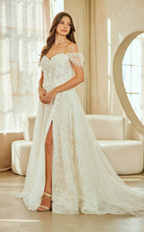 13 of 14 Amelia Couture 2139 White