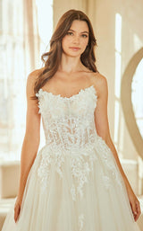 2 of 8 Amelia Couture 2141 White