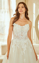 3 of 8 Amelia Couture 2141 White