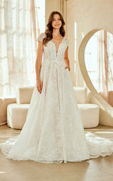 2 of 5 Amelia Couture 2142 White