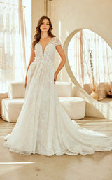 3 of 5 Amelia Couture 2142 White